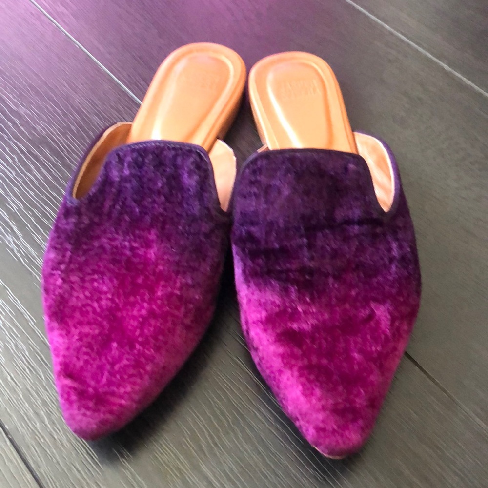 Anthro Jasper and Jeera Ombré mules Size 37